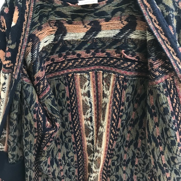 Vintage individually made British sweater coat - Picture 7 of 8